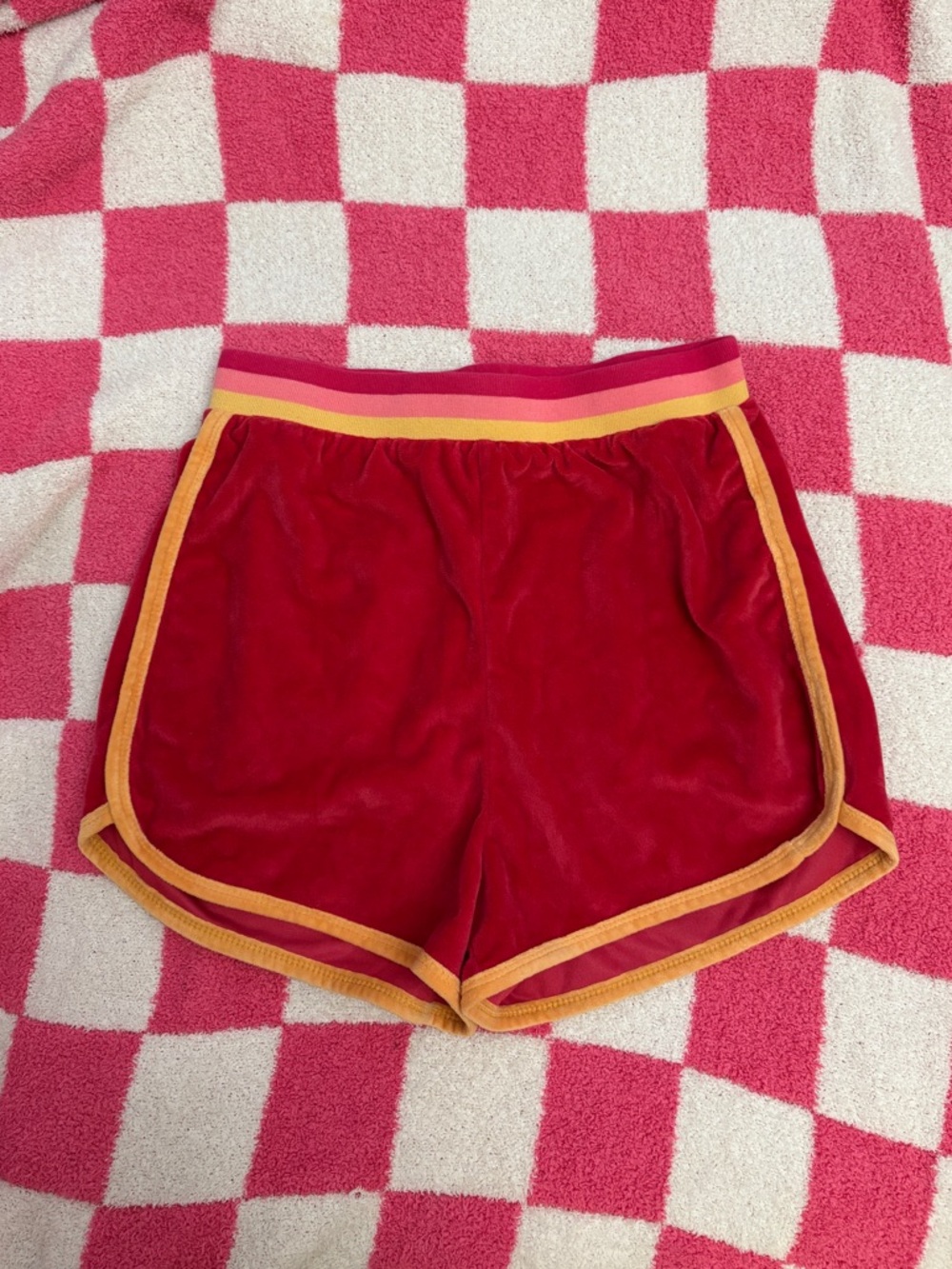 Princess Polly Velour Shorts 🫧